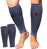 （2 Paare）Calves Kelson-Kompressionsbandage, ideal für Schienbeinkantensyndrom, Laufen, Sport für Männer/Frauen – Schienbeinschiene und Wadenbandage, – Beinbandagen für zerrissene Muskelkrämpfe