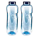 2 x 0,75 Liter Trinkflasche aus Tritan/Wasserflasche/BPA-frei/LGL