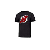 47 Brand Herren NHL New Jersey Devils Tee 34571 T-Shirt, Grau (Grey 345718), Medium (Herstellergröße: M)