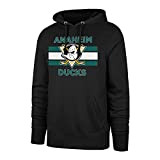 47 Brand NHL Anaheim Ducks Hoody Vintage Burnside Kaputzenpullover Hooded Sweater Pullover Schwarz (M)