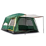 Activa Luxury Garden Outdoor Zelt für 4-6 Personen und 3 Jahreszeiten mit Vorzelt wasserdicht kleines Packmaß einfach aufzubauen sehr geräumig ...