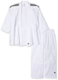 adidas Anzug Judo Uniform Club, brilliant Black/white, 160, J350