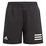 adidas B Club 3s Short Kinder Shorts, Jungen, Kurze Hose, GK8184, schwarz/weiß, 128
