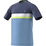 adidas Jungen Club T-Shirt, Ashblu, 176