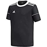adidas Jungen Squad 17 JSY Y T-Shirt, Black/White, 164 (13/14 años)