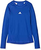 adidas Kinder Alphaskin Longsleeve Funktions Shirt, Bold Blue, 140