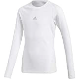 adidas Kinder Alphaskin Longsleeve Funktions Shirt, White, 164