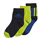 adidas Kinder Socks LK Ankle S 3PP, Team Royal Blue/Signal Green/Legend Ink, kl, GE3323