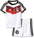 adidas Kinder Trainingsshirt und shorts DFB Babykit Away WM, Weiß / Schwarz, 80, G75067