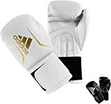 adidas Speed 50 Gym Fitness Training Workout Sparring Kick Boxing Gloves Mens Women Kids 6oz 8oz 10oz 12oz 14oz 16oz ...