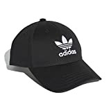 adidas Trefoil Cap (as3, Alpha, one_Size, Black/White, OSF Men)