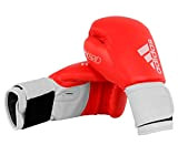 Adidas Unisex Hybrid 100 Boxing Gloves, Boxhandschuhe, Rot/White, 14 OZ