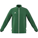 adidas Unisex Kids ENT22 TK JKTY Jacket, Team Green/White, 910A