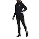 adidas Women's W Energy Ts Trainingsanzug, Black/White, S