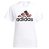 adidas Women's W IWD G T T-Shirt, White/Black, M