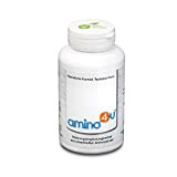amino4u Aminosäuren Komplex - Mit 8 essentiellen Aminos (EAA & BCAA) im optimalen Verhältnis - Jeweils 1g essentiellen Aminosäuren - ...