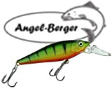 Angel-Berger Deep Shad 3D Wobbler Raubfischköder (Barsch)