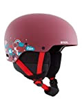 Anon Mädchen Rime 3 Snowboard Helm, Doodle Red, Mittelgroß