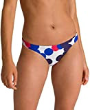 ARENA Mädchen Bikini, Mädchen, Bikini-Set, Print Sport Bikini Tie Back MaxLife Swimsuit, USA Punkte - unten, 38