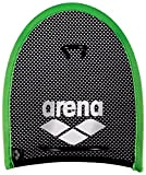 arena Unisex Schwimm Wettkampf Trainingshilfe Hand Paddles Netzstoff für Krafttraining, grün (Acid Lime-Black), M
