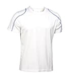 Asioka 75/09 Unisex Kinder N T-Shirt, Weiß (Weiß, Königsblau), Gr. XS (12-14)