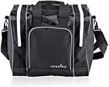 Athletico Bowlingtasche für einen einzelnen Ball – Tragetasche mit gepolstertem Ballhalter – passend für ein Paar Bowlingschuhe bis zu Herrengröße ...