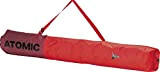 ATOMIC SKI SLEEVE Rot - Skitasche für Ski & Stöcke - Längenverstellbar durch Rolltop bis 205 cm - Wasser- & ...