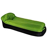 Aufblasbares Sofa mit Aufbewahrungstasche für Reisen, Camping, Pool und Strand Pool Float Lounge Chair Lazy Bag Air Lounger Couch-Bett (Farbe ...