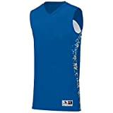 Augusta Sportswear Jungen 1162 Hook Shot Wende-Trikot S blau/blau