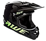 AWE® AWEBlast™ gratis 5 Jahr Crash Ersatz * BMX Downhill Helm schwarz groß 58-60 cm