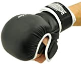 Bad Company MMA Handschuhe Black Mamba I Trainingshandschuhe ohne Finger I Gr. S