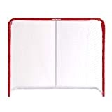 Base Street-Hockeytor 50‘‘, Outdoor-Tor für Hockey, ideal für Kinder, klappbares Tor, 127x107x66cm, perfekt für die Straße, rot-weiß