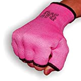 BAY® Schlupfbandagen Größe S, pink/rosa, Faustbandagen, elastische Innenhandschuhe, Handbandagen, Boxbandagen, Box-Bandagen, 1 Paar