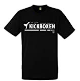 BAY Sports T-Shirt Kickboxen schwarz (S)
