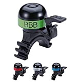 BBB Cycling Unisex-Adult MiniFit BBB-16 Cycling Bike Fahrradklingel Mini Lenker Sound Bell für Renn-und Rennräder Grün, Einheitsgröße
