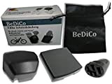 BeDiCo I 4er-Set I E-Bike Schutzabdeckungen I für Bosch Intuvia + Nyon (bis 2020) I Kontaktschutz an Akku-Aufnahme, Bedieneinheit und ...