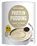 Body Attack Protein Pudding ohne Kochen, Cookies n Cream, 210g - Made in Germany -High Protein Puddingpulver mit 32% Protein, ...