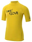Body Glove Rash Guard Basic Kinder Shirt Gelb S/A Kurzarm Schwimmen Longsleeve Lycra T- Shirt (Gr. 16/47-54kg / 152-162cm)