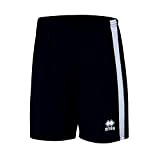 BOLTON Trainingshose (kurz) · UNISEX Sporthose mit Kontraststreifen Größe XL, Farbe schwarz-weiß, Farbe schwarz - weiß
