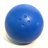 Boßelkugel aus Gummi (blau)