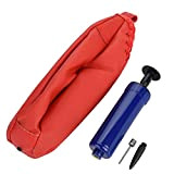 Boxing Speed Bag, Aufblasbare Verpacken Geschwindigkeits Ball Hängende Tasche für MMA Muay Thai Training(Rot)
