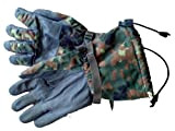 BW Winter Handschuhe, flecktarn, Nässeschutz, Gr. 9 mit Fingern