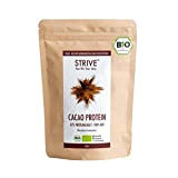 CACAO PROTEIN 100% BIO Vegan: Pflanzliches Bio-Proteinpulver aus zertifiziertem Bio Kakao, Erbse, Reis und Hanf - Frei von Aromen und ...