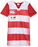 Canterbury Kinder vapordri Creolen Rugby Training Shirt, Rot (Flag Red), 10 Jahre