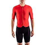 castelli Herren Sanremo 4.1 Speed Suit Shorts, Schwarz/Rot, L