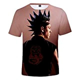 CCEE Lässig Cobra Kai Geeignet Beliebt Beliebte Bequeme Cobra Kai Mode Sommer 3D T-Shirt Kurzarm Mädchen Jungen T-Shirt Männer Frauen ...