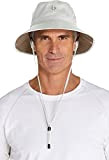 Coolibar Herren UV-Schutz Hut, grau, OneSize