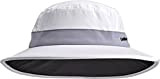 Coolibar - UV Sport Hut für Kinder - Fore Golf - Weiß/Stahlgrau