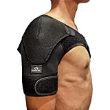 COPPER HEAL - Schulterstütze Verstellbare Kompressionshülse für Männer Frauenstütze Gut für eine bessere Rückenhaltung Arm rechts