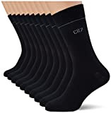 CR7 Herren 10-Pack Men's Socken, Power Black, Einheitsgröße